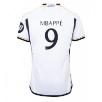 Real Madrid Kylian Mbappe #9 Domáci futbalový dres 2023-24 Krátky Rukáv